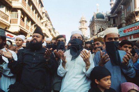 Téléchargez les photos : Manifestation à Babri Masjid, Inde - en image libre de droit