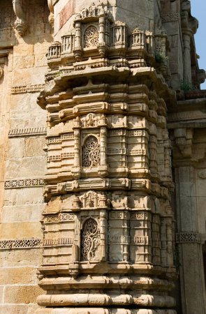 Patrimoine mondial de l'UNESCO Champaner Pavagadh ; Nagina Masjid aussi connu sous le nom de Moti Masjid ; Champaner ; Panchmahals district ; Gujarat ; Inde ; Asie