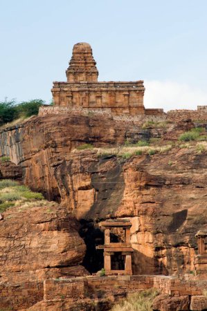 Shivalaya temple , Badami , Bagalkot , Karnataka , India
