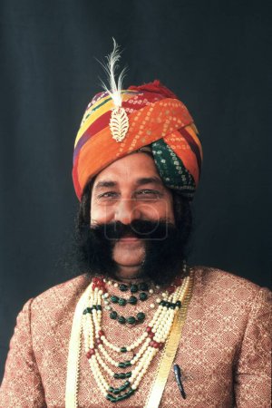 Foto de Rajasthani man, Jaipur, Rajasthan, India - Imagen libre de derechos