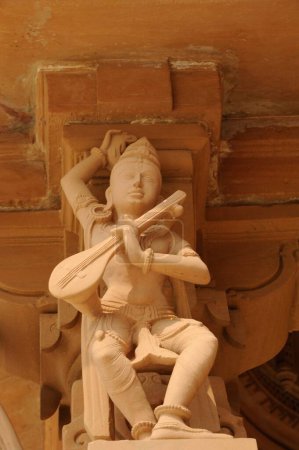 Photo for Narad Muni sculpture on swaminarayan temple gujarat , India, Asia - Royalty Free Image