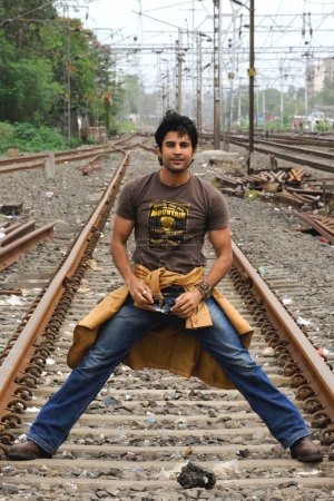 Foto de Actor de Bollywood rajeev khandelwal; India - Imagen libre de derechos