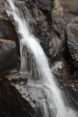 Foto de Caída de agua; Amboli Ghat; Maharashtra; India - Imagen libre de derechos