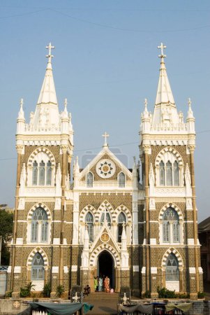 Église Mount Mary ; Bandra ; Bombay maintenant Mumbai ; Maharashtra ; Inde
