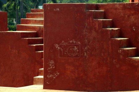 Steps of Jantar Mantar - new delhi india 