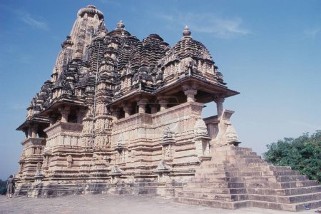 Vishvanatha Tempel, Khajuraho, Madhya Pradesh, Indien