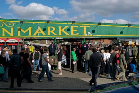 Photo for Camden town market ; London ; U.K. United Kingdom England - Royalty Free Image