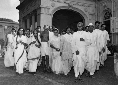 Foto de Famosa figura política Mahatma Gandhi, India - Imagen libre de derechos