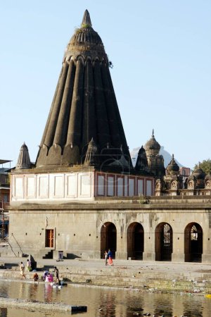 Téléchargez les photos : Temple Wai ganesh construit en 1762 ; Maharashtra ; Inde - en image libre de droit
