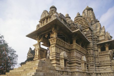 kandarma mahadev tempel; khajuraho; madhya pradesh; indien