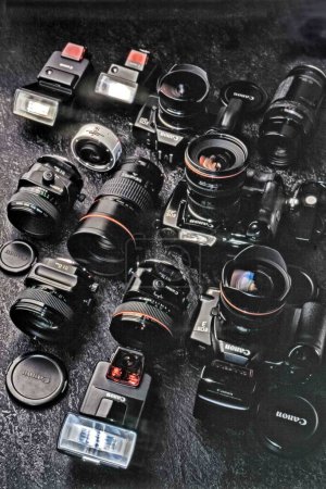 Téléchargez les photos : Caméra et objectif 35mm, Inde, Asie - en image libre de droit