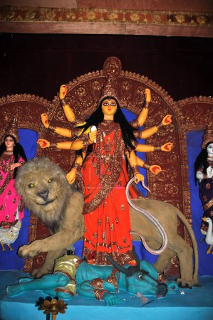 Photo for Goddess durga kolkata west bengal India Asia - Royalty Free Image