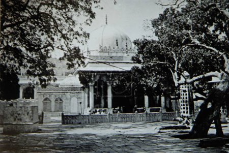 Photo for Old picture of dargah of khwaja mu_in_ud_din chisti , Ajmer , Rajasthan , India - Royalty Free Image