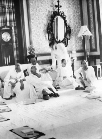 Photo for Mahatma Gandhi at Birla House, Mumbai, August 1942, India - Royalty Free Image