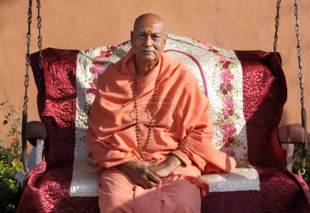 Photo for Swami Satyamitranand at Haridwar Uttrakhand India Asia - Royalty Free Image