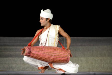Foto de Sattriya danza Assam India Asia - Imagen libre de derechos