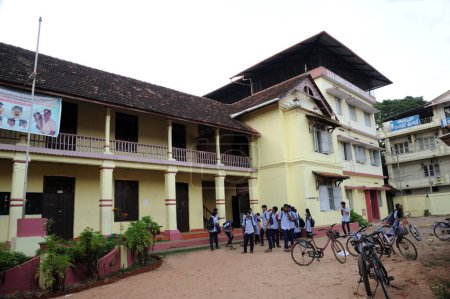 Photo for SDV English Medium Higher Secondary School, Alappuzha, Kerala, India, Asia - Royalty Free Image