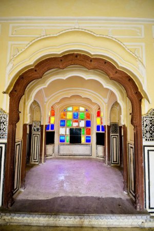Téléchargez les photos : Hawa mahal jaipur rajasthan Inde Asie - en image libre de droit
