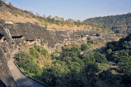 Foto de Cuevas de ajanta, aurangabad, maharashtra, India, Asia - Imagen libre de derechos