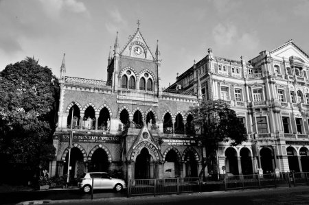Foto de David Sassoon Library, Army and Navy Building, Kala Ghoda, Fort, Bombay, Mumbai, Maharashtra, India, Asia - Imagen libre de derechos