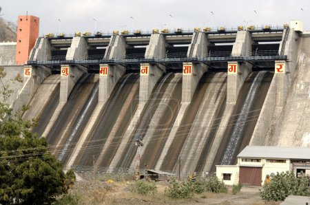 Hanuman Sagar Damm, Akola, Akot, Maharashtra, Indien