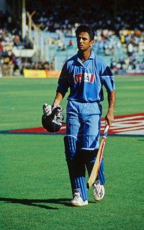 Téléchargez les photos : Joueur de cricket Rahul Dravid - en image libre de droit