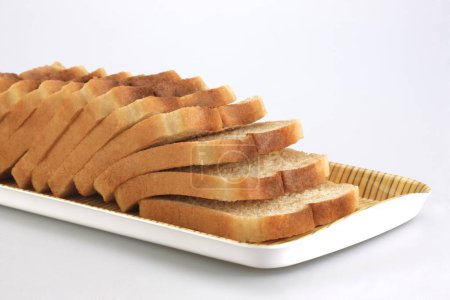 Slices of brown bread , India