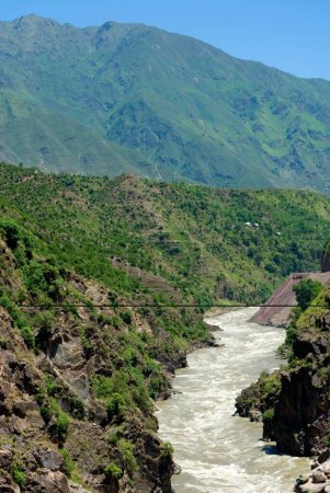 Photo for River Jhelum Uri sector _Jammu and Kashmir India Asia - Royalty Free Image