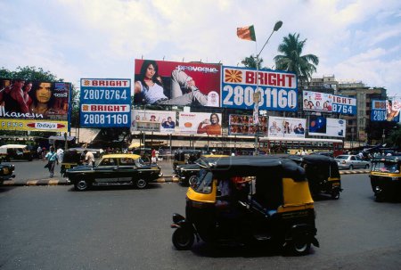 Photo for Hoardings at, bandra, mumbai, maharashtra, India, Asia - Royalty Free Image