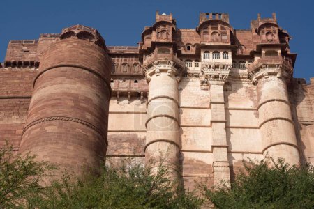 Téléchargez les photos : Mehrangarh fort Jodhpur Rajasthan Inde Asie - en image libre de droit