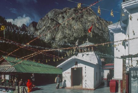 Foto de Shiva templo en complejo de templos gangotri, uttaranchal, India, Asia - Imagen libre de derechos
