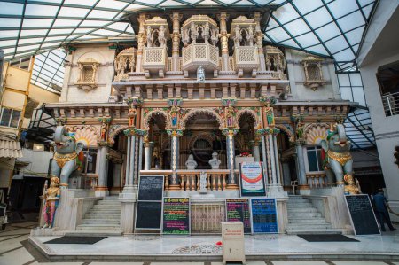 Téléchargez les photos : Babu Amichand Panalal Jain temple, Mumbai, Maharashtra, Inde, Asie - en image libre de droit