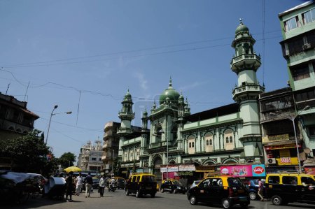 Téléchargez les photos : Hamidiya masjid pydhonie, mumbai, maharashtra, Inde, Asie - en image libre de droit