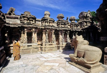 Foto de Templo de Kailasanatha, Kanchipuram, Tamil Nadu, India - Imagen libre de derechos