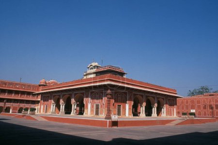 Téléchargez les photos : Extérieur de Diwan I Am, Amer Fort, Jaipur, Rajasthan, Inde, Asie - en image libre de droit