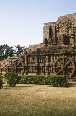 Téléchargez les photos : Temple Konark Sun, Orissa, Inde - en image libre de droit