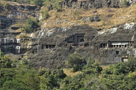 Foto de Cuevas de ajanta, aurangabad, maharashtra, India, Asia - Imagen libre de derechos
