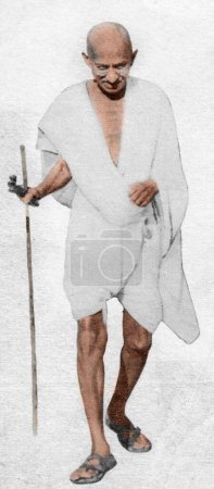 Foto de Luchadores indios por la libertad mahatma gandhi, ramgarh, uttrakhand, india, asia, 1940 - Imagen libre de derechos