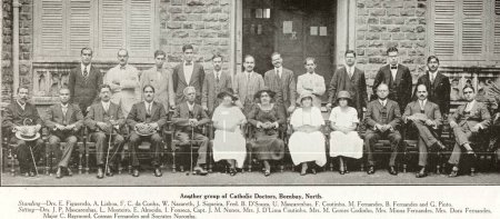 Photo for Catholic Community another group of catholic doctors, Bombay Mumbai, Maharashtra, India - Royalty Free Image
