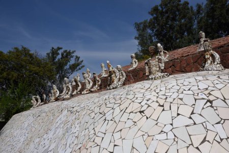 jardín de rocas, Chandigarh, haryana, India, Asia