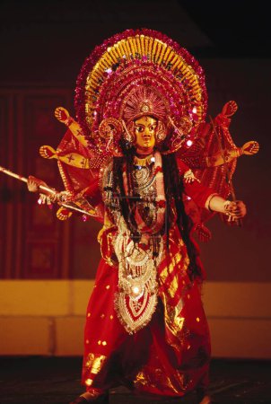 Téléchargez les photos : Danse folklorique du Bengale occidental, Inde - en image libre de droit
