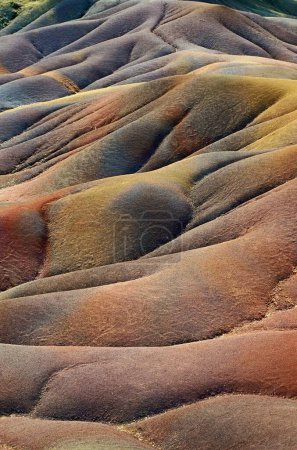 Téléchargez les photos : Sept dunes de sable de couleur ; Charame ; Maurice - en image libre de droit