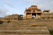 Krishna temple in Hampi ; Karnataka ; India puzzle #709015198