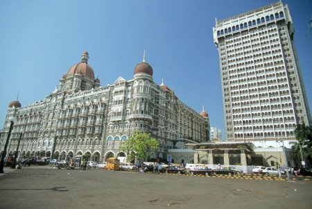 Téléchargez les photos : Hôtel Taj Mahal ; Bombay Mumbai ; Maharashtra ; Inde - en image libre de droit