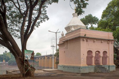 Téléchargez les photos : Temple Krishna, sangli, Maharashtra, Inde, Asie - en image libre de droit