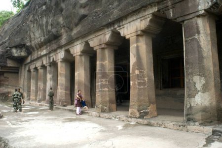 Foto de Cuevas de Ajanta; Aurangabad; Maharashtra; India - Imagen libre de derechos