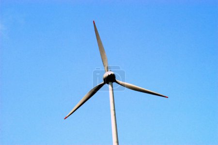 Photo for Windmill farms at Chitradurg ; 250 Kms from Bangalore ; Karnataka ; India - Royalty Free Image