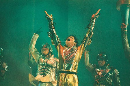 Téléchargez les photos : Roi de la pop Michael Jackson performer - en image libre de droit
