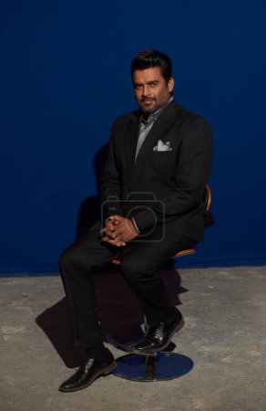 Photo for R Madhavan at Film city - Royalty Free Image