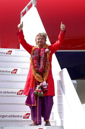 Propietario de Virgin Atlantic Airways Richard Branson